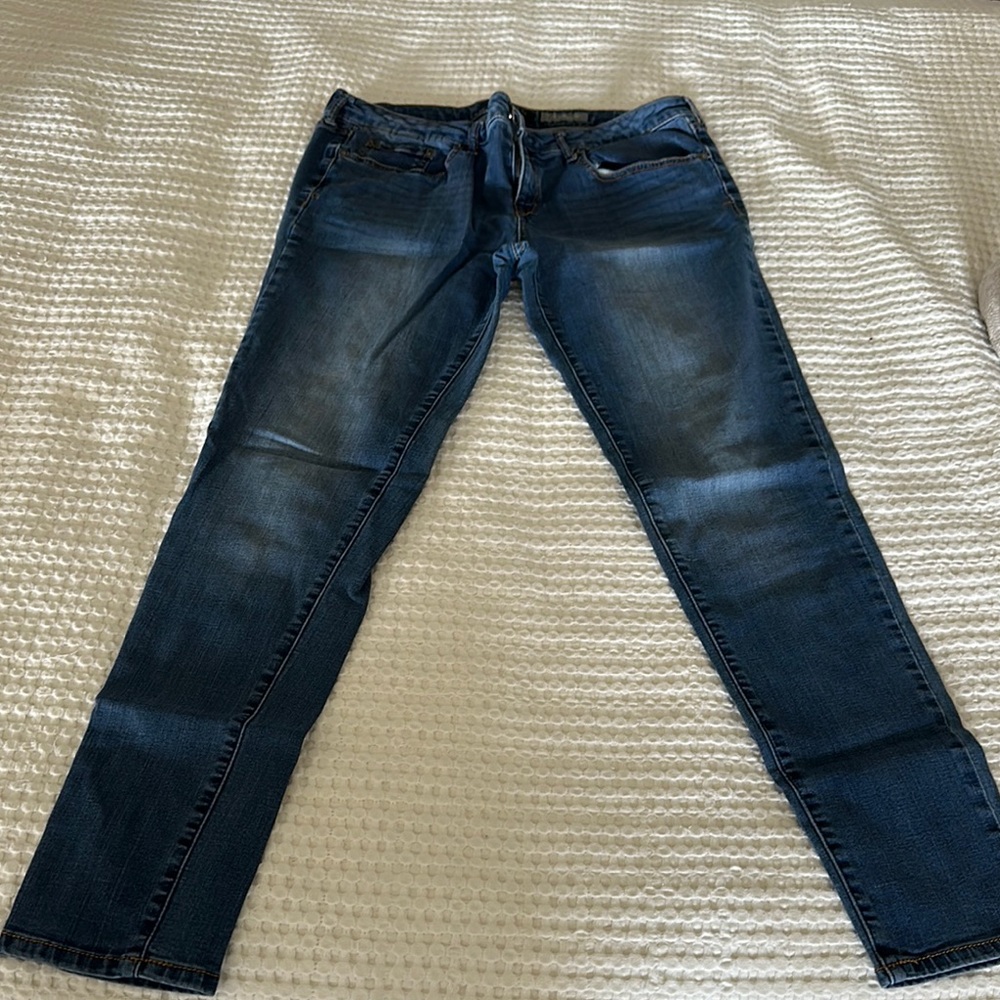 Aeropostale Women's Dark Blue Skinny Jeans Jeggings